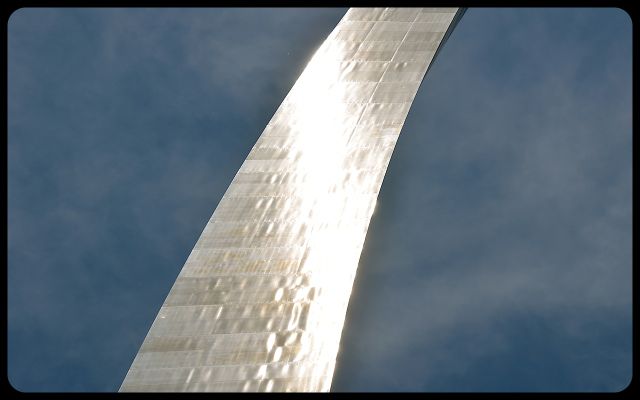 St. Louis Arch Close Up