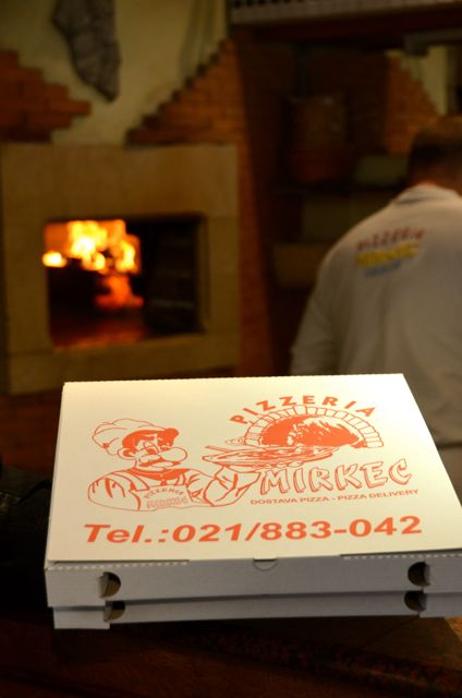 pizzeria box Pizzeria Mirkec in Trogir